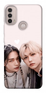 Чехол Hyunjin and Felix для Motorola Moto E30