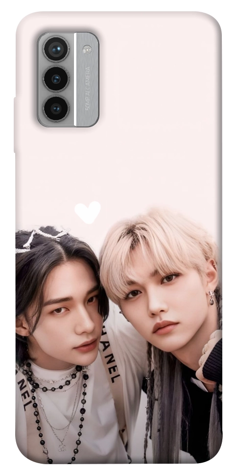 Чехол Hyunjin and Felix для Nokia G42