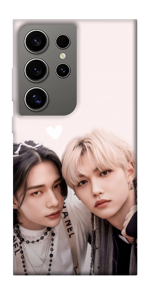 Чехол Hyunjin and Felix для Galaxy S24 Ultra