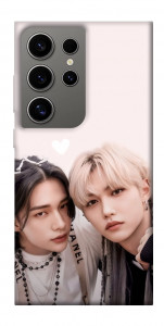 Чехол Hyunjin and Felix для Galaxy S24 Ultra