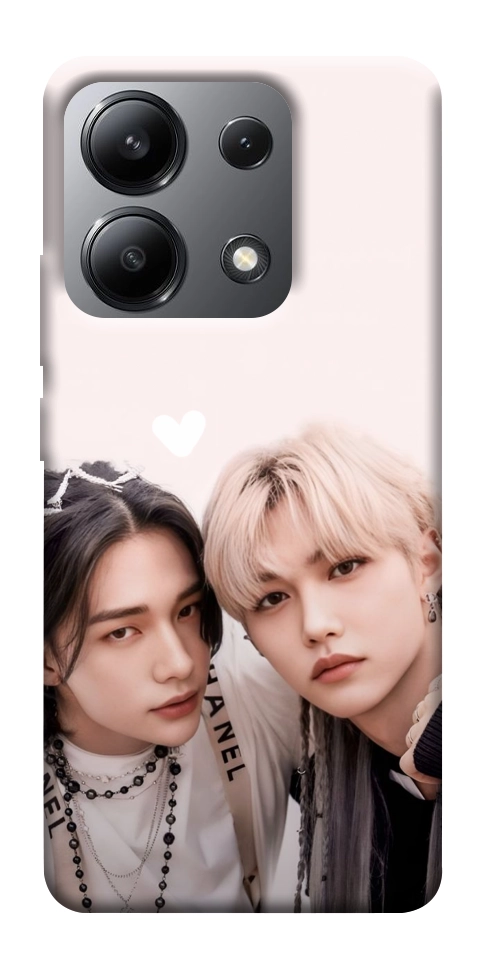 Чохол Hyunjin and Felix для Xiaomi Redmi Note 13 4G