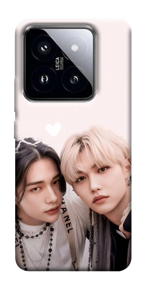Чехол Hyunjin and Felix для Xiaomi 14 Pro