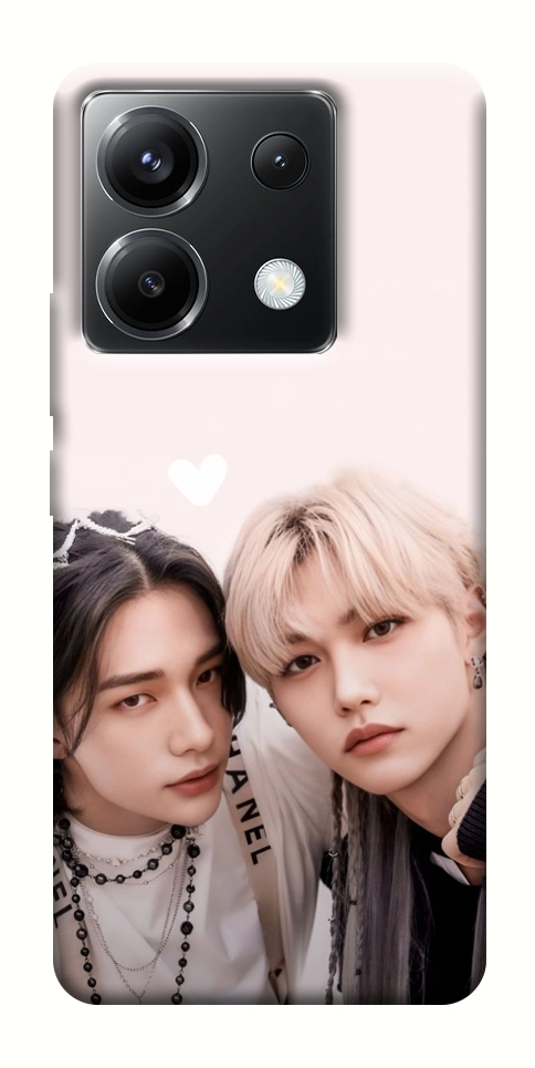 Чехол Hyunjin and Felix для Xiaomi Poco X6