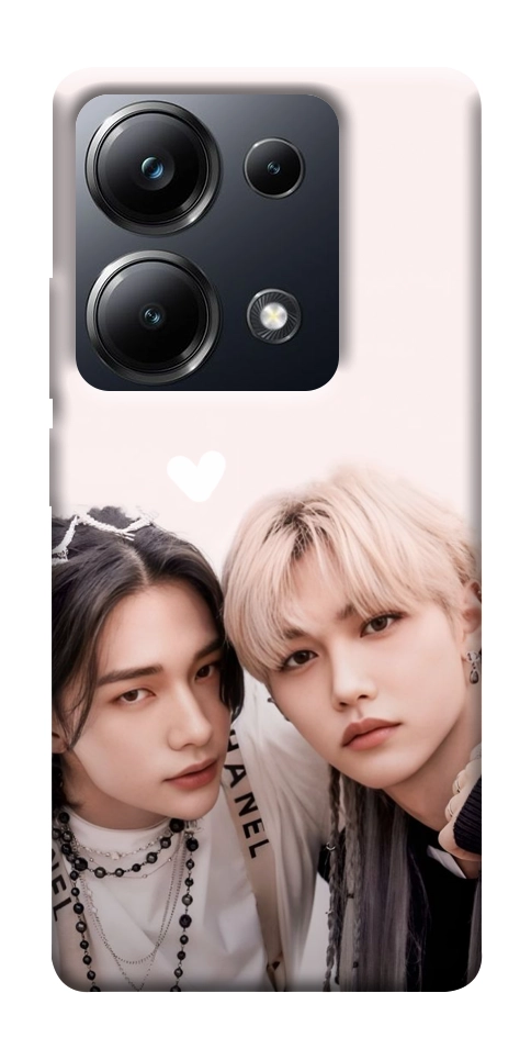 Чохол Hyunjin and Felix для Xiaomi Poco M6