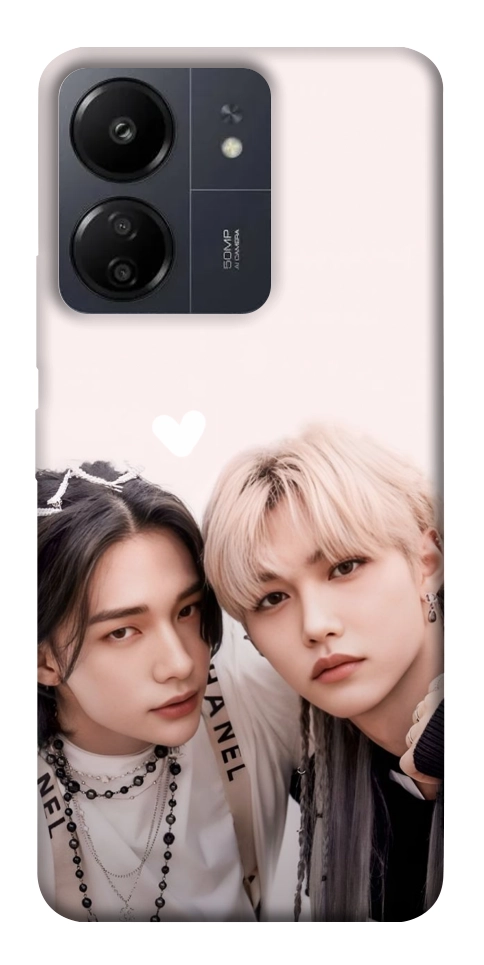 Чехол Hyunjin and Felix для Xiaomi Poco C65