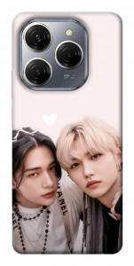 Чохол Hyunjin and Felix для TECNO Spark 20 Pro