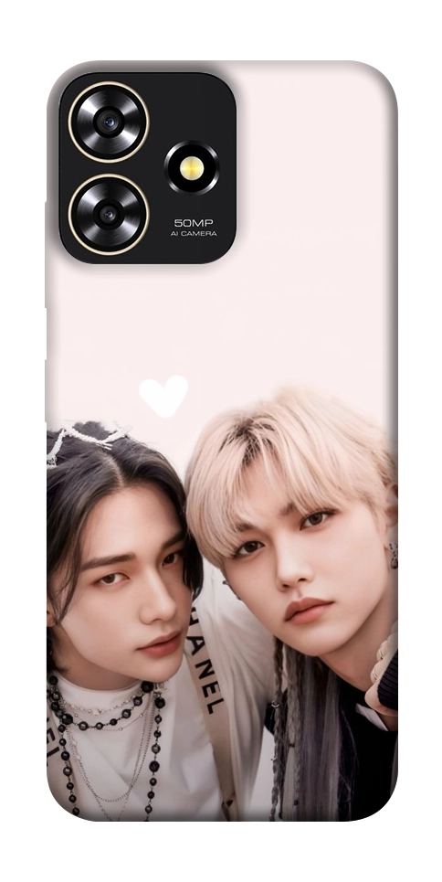 Чехол Hyunjin and Felix для ZTE Blade A73 4G