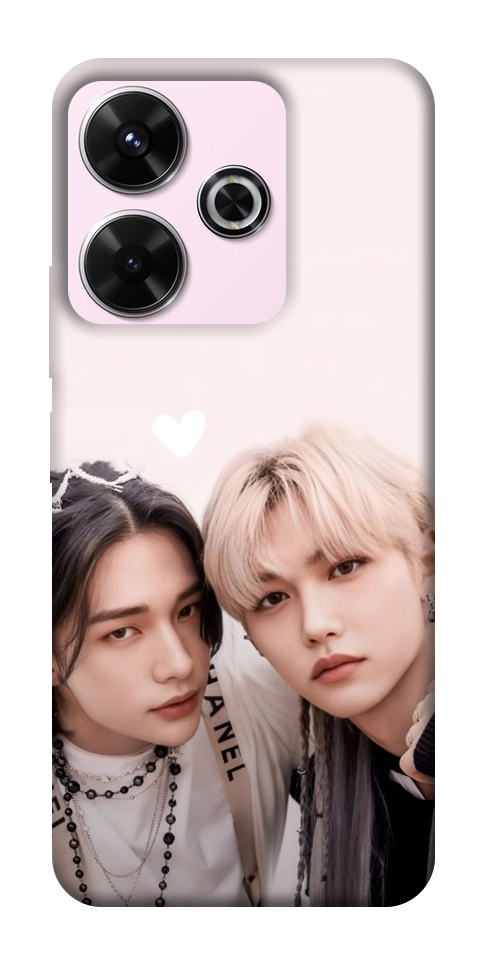 Чехол Hyunjin and Felix для Xiaomi Redmi 13 4G