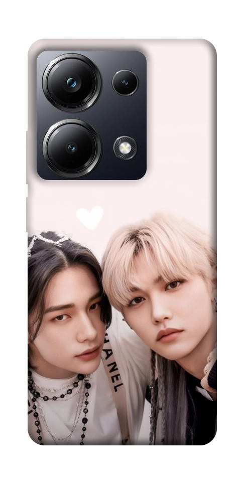 Чохол Hyunjin and Felix для Xiaomi Poco M6 Pro 4G