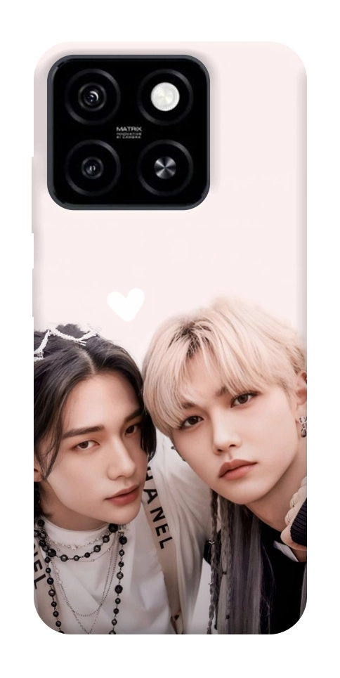 Чохол Hyunjin and Felix для ZTE Blade A55 4G