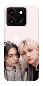 Чехол Hyunjin and Felix для ZTE Blade A35 4G