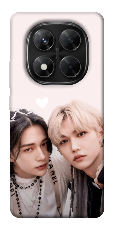 Чехол Hyunjin and Felix для Xiaomi Redmi Note 14 Pro 5G