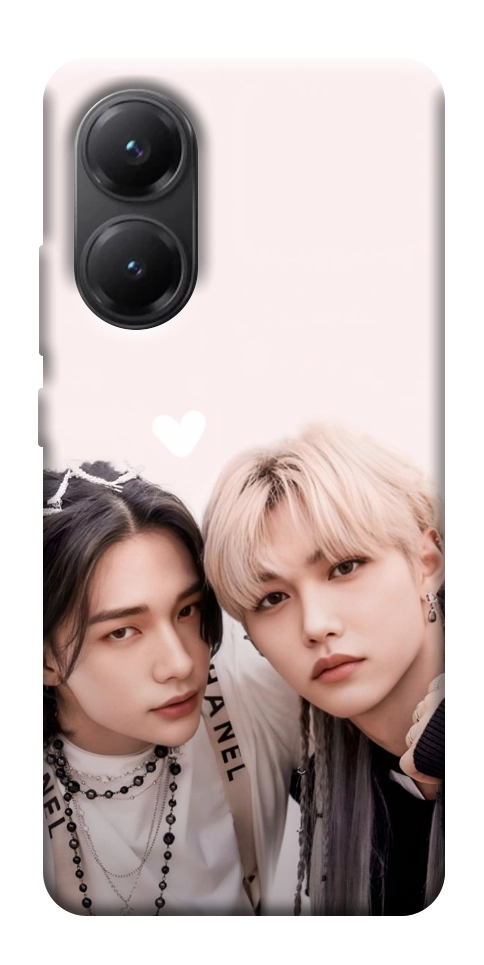 Чехол Hyunjin and Felix для Xiaomi Poco X7 Pro