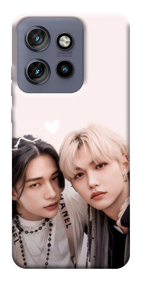 Чехол Hyunjin and Felix для Motorola Edge 50 Neo