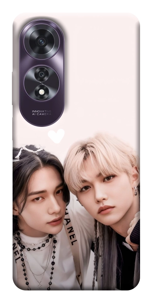 Чехол Hyunjin and Felix для Oppo A60 4G