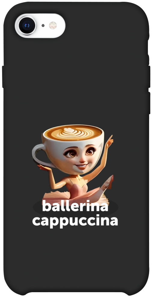 Чохол Ballerina Cappuccina Grazia для iPhone SE (2020)