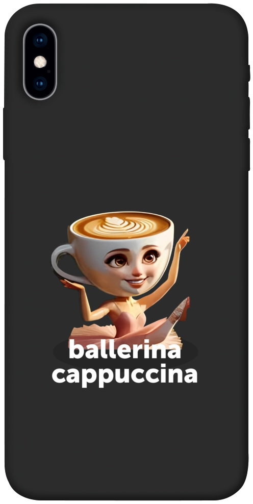 Чехол Ballerina Cappuccina Grazia для iPhone XS