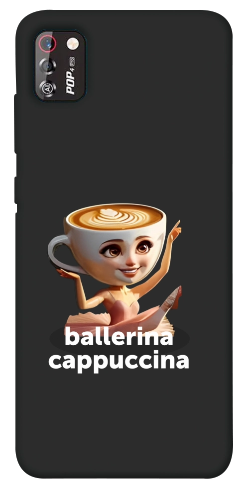 Чехол Ballerina Cappuccina Grazia для TECNO POP 4 Pro