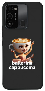 Чехол Ballerina Cappuccina Grazia для TECNO Spark 8C