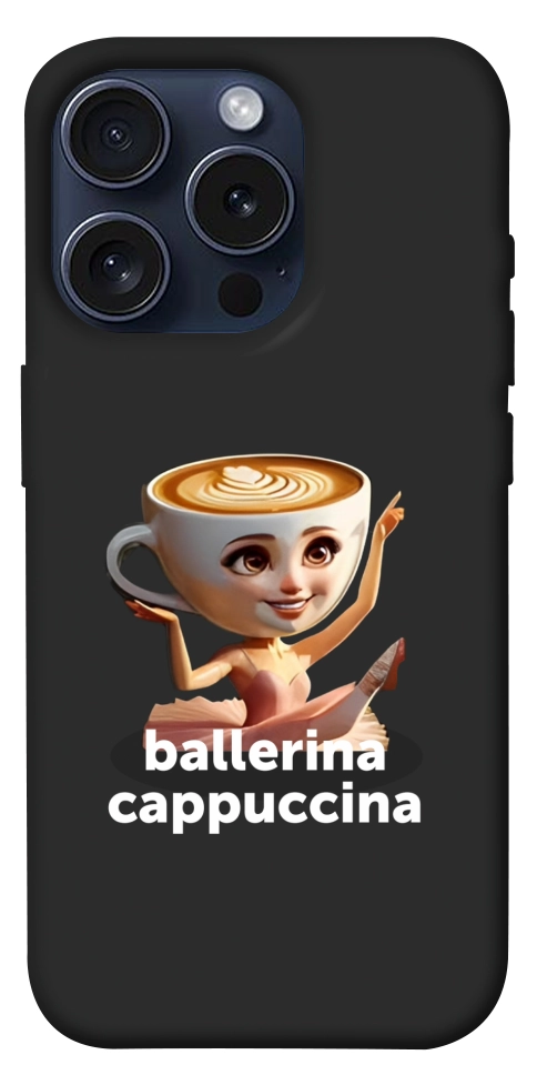Чехол Ballerina Cappuccina Grazia для iPhone 15 Pro