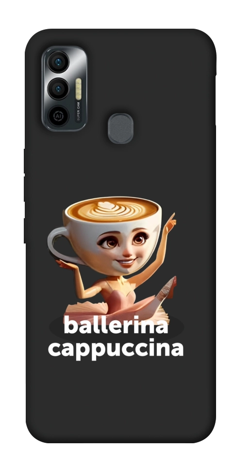 Чехол Ballerina Cappuccina Grazia для TECNO Spark 7