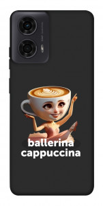 Чехол Ballerina Cappuccina Grazia для Motorola Moto G04