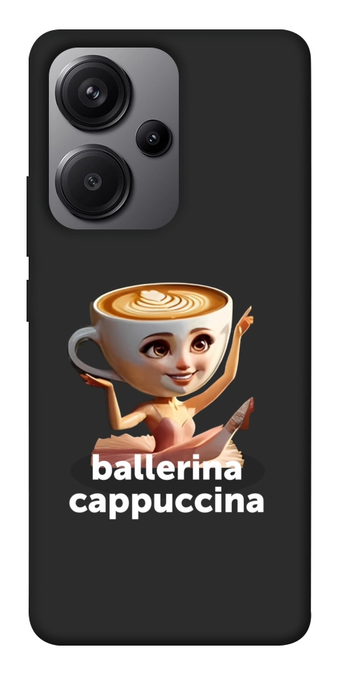 Чехол Ballerina Cappuccina Grazia для Xiaomi Redmi Note 13 Pro+
