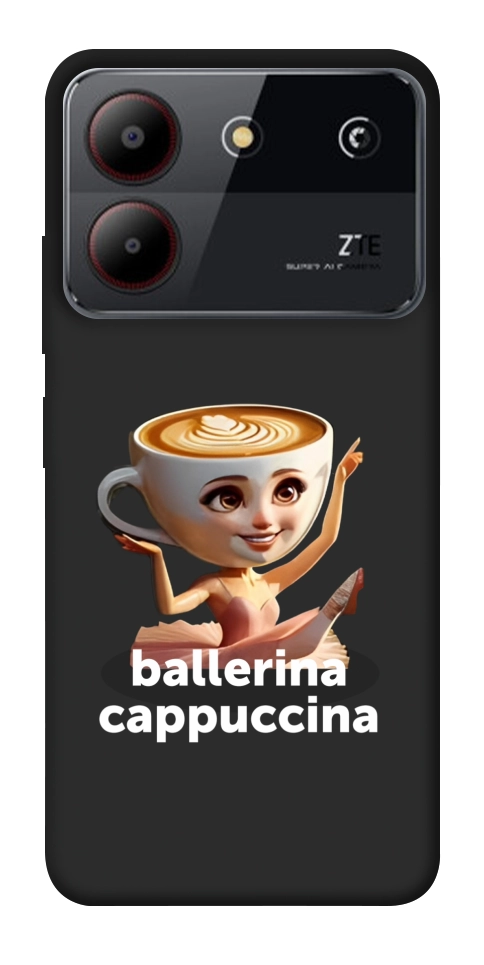 Чохол Ballerina Cappuccina Grazia для ZTE Blade A54 4G