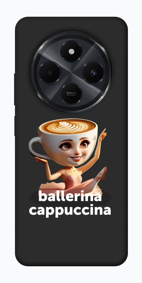 Чохол Ballerina Cappuccina Grazia для Xiaomi Redmi 14C