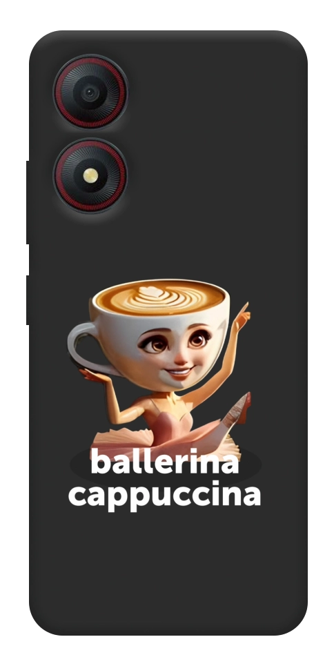 Чехол Ballerina Cappuccina Grazia для ZTE Blade A34 4G