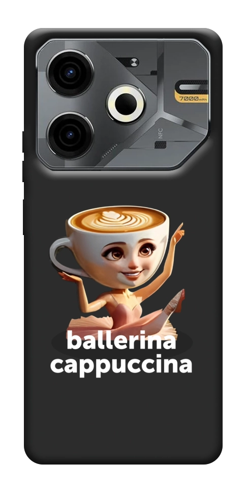 Чехол Ballerina Cappuccina Grazia для TECNO Pova 6 Neo (LI6)