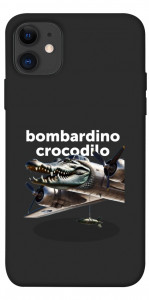 Чохол Bombardino Crocodilo volante для iPhone 11