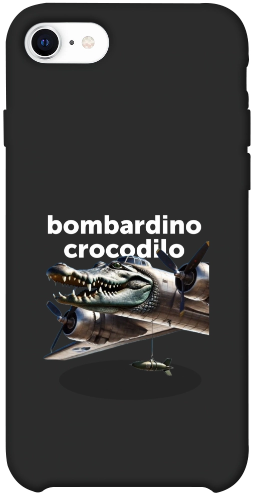 Чохол Bombardino Crocodilo volante для iPhone SE (2020)