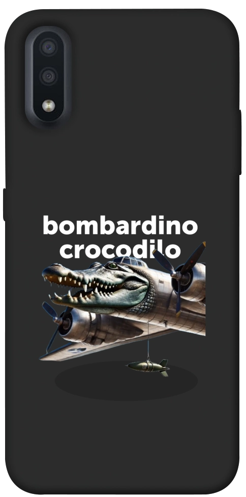 Чехол Bombardino Crocodilo volante для Galaxy A01