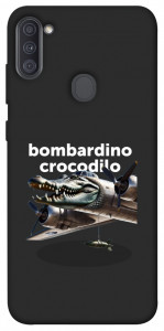 Чохол Bombardino Crocodilo volante для Galaxy A11 (2020)