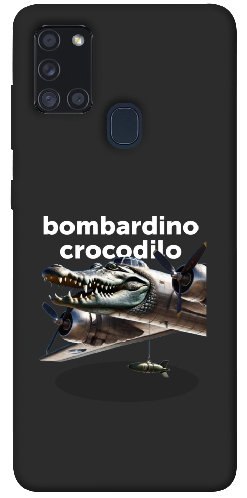Чехол Bombardino Crocodilo volante для Galaxy A21s (2020)