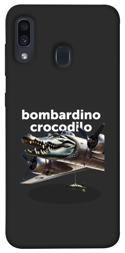 Чехол Bombardino Crocodilo volante для Galaxy A30 (2019)