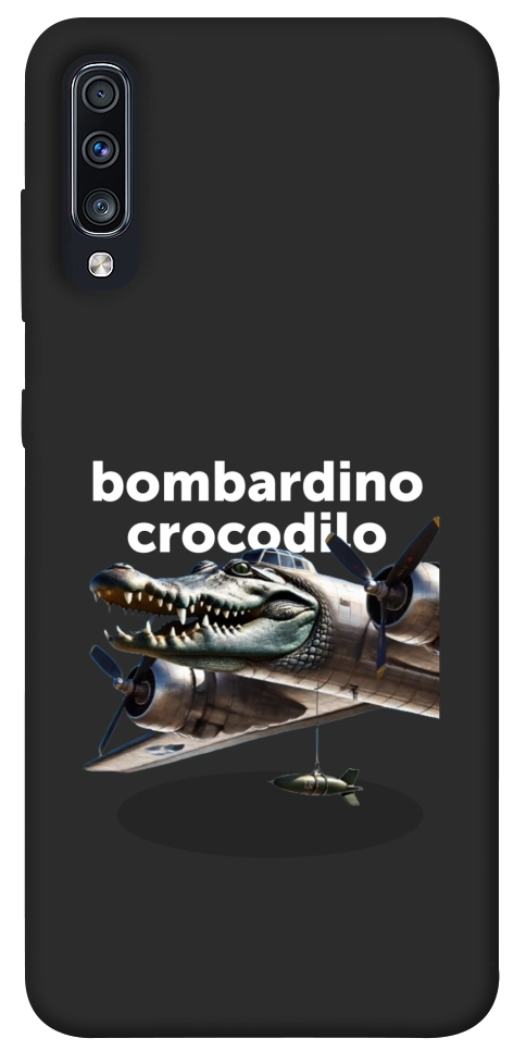 Чехол Bombardino Crocodilo volante для Galaxy A70 (2019)