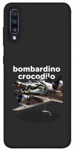 Чехол Bombardino Crocodilo volante для Galaxy A70 (2019)