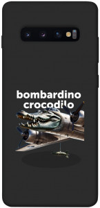 Чохол Bombardino Crocodilo volante для Galaxy S10 Plus (2019)