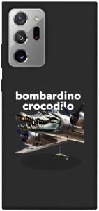 Чехол Bombardino Crocodilo volante для Galaxy Note 20 Ultra