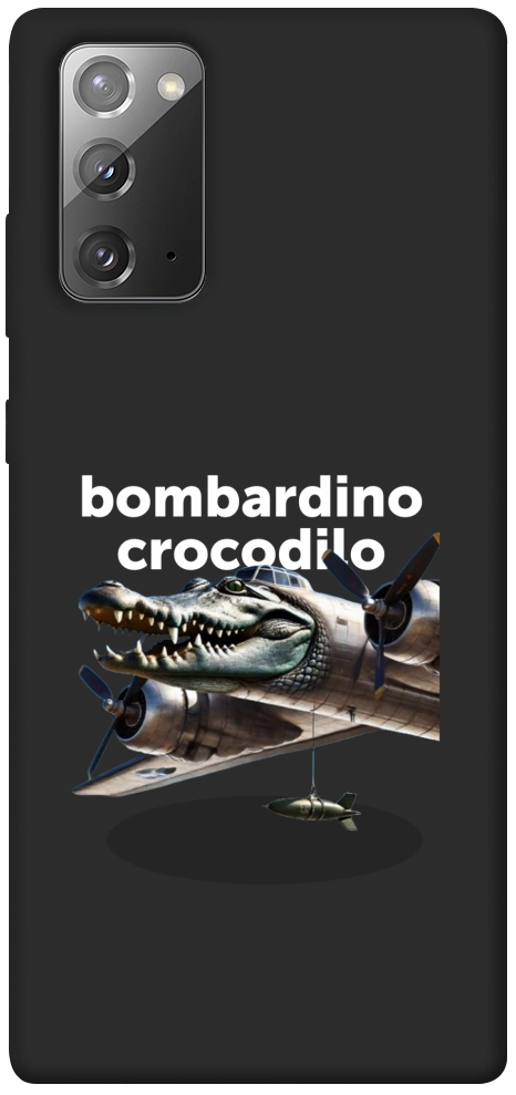 Чехол Bombardino Crocodilo volante для Galaxy Note 20