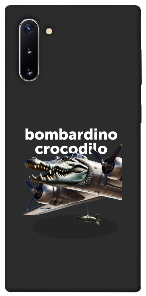 Чехол Bombardino Crocodilo volante для Galaxy Note 10 (2019)