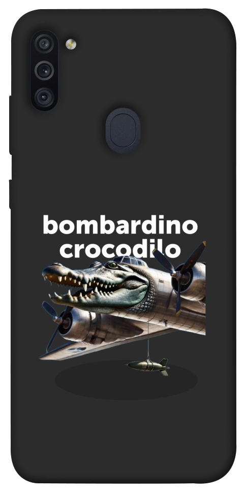 Чехол Bombardino Crocodilo volante для Galaxy M11 (2020)