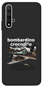 Чехол Bombardino Crocodilo volante для Huawei Honor 20