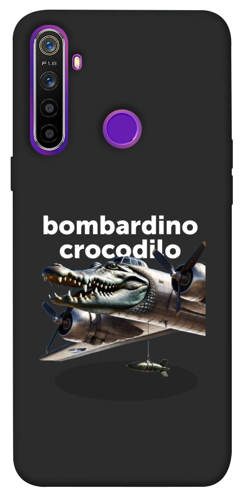 Чехол Bombardino Crocodilo volante для Realme 5