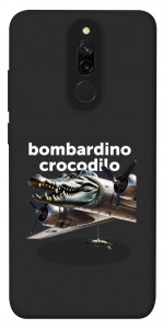 Чехол Bombardino Crocodilo volante для Xiaomi Redmi 8