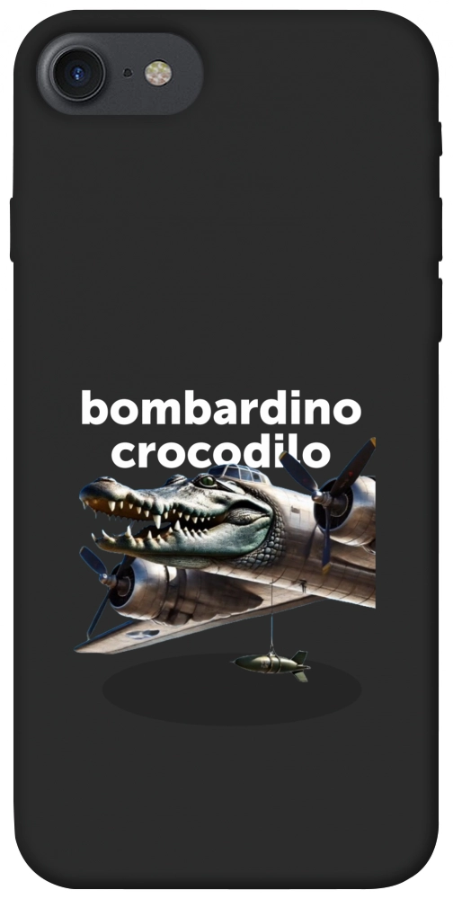 Чехол Bombardino Crocodilo volante для iPhone 8