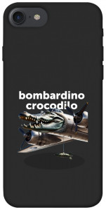 Чехол Bombardino Crocodilo volante для iPhone 7 (4.7'')