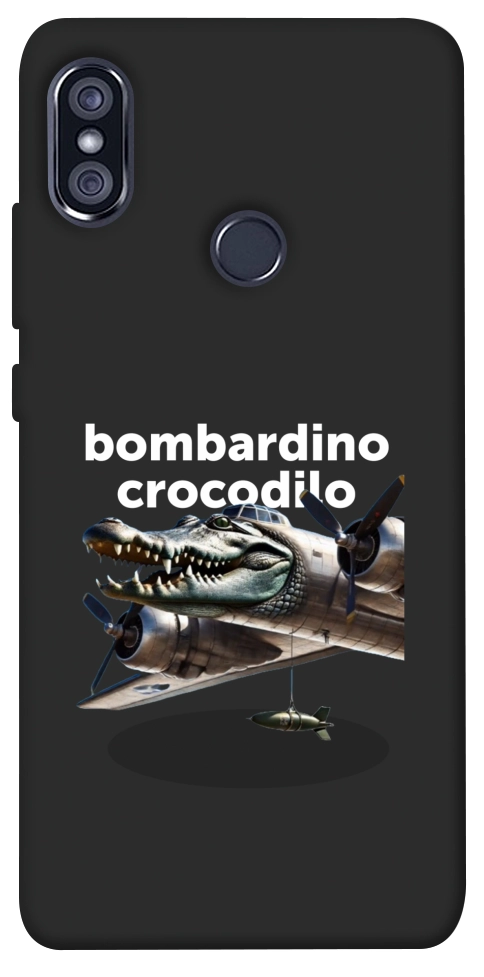 Чехол Bombardino Crocodilo volante для Xiaomi Redmi Note 5 (Dual Camera)